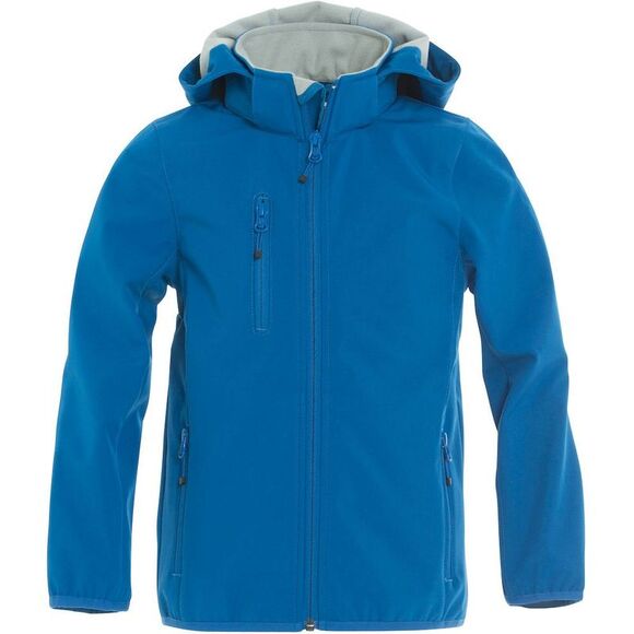 Clique Childrens/Kids Basic Soft Shell Jacket / Royal Blue - Picture 1 of 4